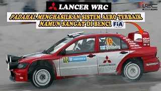 Mitsubishi Lancer WRC | Sistem Aerodinamika Yang Paling Di Benci FIA