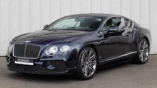 2016 Bentley Continental GT Speed - Dark Sapphire - Walkaround & Interior [4K]