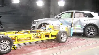 Euro NCAP Crash Test of VW Touareg