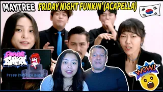 Friday Night Funkin' (MAYTREE acapella) |Dutch Couple REACTION