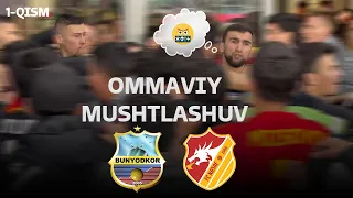 Dahshat. Bunyodkor stadionida ommaviy ishkal | Bunyodkor vs Nasaf