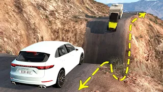 Cars vs Giant Dip - BeamNG Drive - 🔥 ULTIMATE Edition Compilation 2