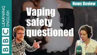 Teen nearly dies from vaping: BBC News Review