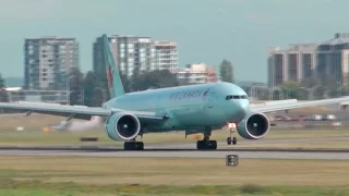 Air Canada Boeing 777-300ER C-FNNU Landing at YVR