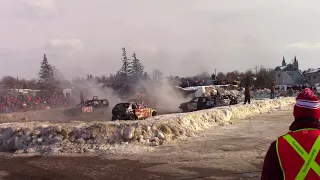 penetanguishene demolition derby pro mini finals  2018