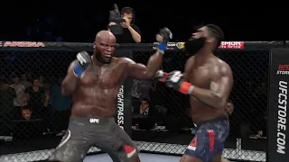 UFC Fight Night - Derrick Lewis vs Curtis Blaydes Full Fight Highlights | Heavyweight (UFC 4)