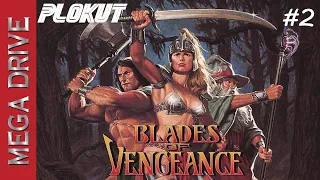 Blades of Vengeance (1993) (Sega MD)➤2 часть➤Плюющая голова, арбалет и ящер с подсвечниками