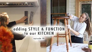 Adding FUNCTION & STYLE to our KITCHEN MAKEOVER | EPISODE 10 | XO, MaCenna