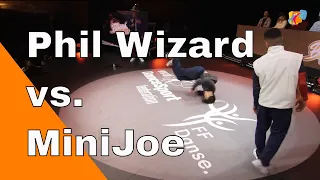 Phil Wizard vs MiniJoe | 2021 WDSF World Breaking Championship Top 8 battle