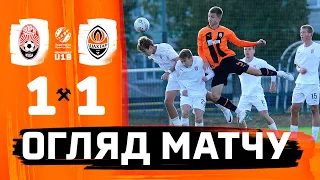 U19. Zorya 1-1 Shakhtar. Goals and highlights of the match (08/10/2023)