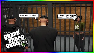 GTA 5 ROLEPLAY | TOXIC BABY MAMA DRAMA #1 SHE GOT ARRESTED 👮🏽‍♀️🚨