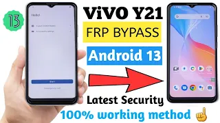 Vivo Y21 Frp Bypass || Vivo Y21 Frp Bypass Android 13 2023 || Vivo Frp Bypass Android 13