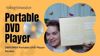 DBPOWER Portable DVD Player Unboxing/Review