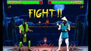 Mortal Kombat 2 - Reptile playthrough