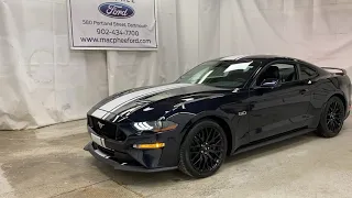 Blue 2021 Ford Mustang GT PREMIUM Review   - MacPhee Ford