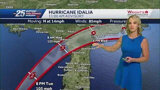 Hurricane Idalia to intensify as it heads for Florida coast; watches and warnings in effect