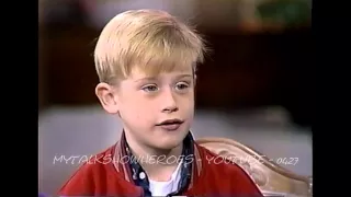 MACAULAY CULKIN - FIRST 'HOME ALONE' INTERVIEW