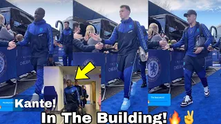 Kante in Building!🔥Ngolo Kante arriving with Chelsea Players at Stamford Bridge✌️Chelsea vs Everton