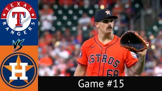 Astros VS Rangers Condensed Game 4/12/24