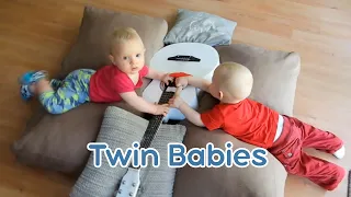 Funny Twin Babies Video #8 👶👶 TWIN BABIES Playing GUITAR 🎸 Cute Twins Funny Moments 😍 TWINS & BEAGLE