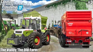 Harvesting SILAGE with CLAAS XERION 2500, NH T7.270 JOHN DEERE 7710│The valley the old farm │FS 22│3