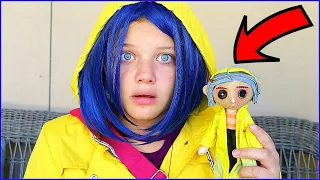 Creepy Doll Turns Me Into Coraline!! Is It The DOLL MAKER?!