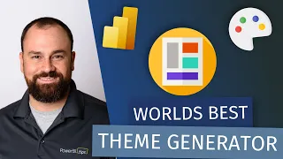 The Worlds Best Theme Generator for Power BI! - with Mike Carlo