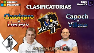 Warlords 3 - Villese vs Capoch - Classicpro vs Liereyy [FINALES]