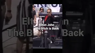 Elton John performs in Los Angeles