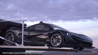 McLaren P1 LM Loading Into a Truck at the Nurburgring!