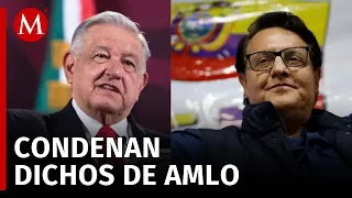 Verónica Sarauz, viuda de Fernando Villavicencio, habla sobre declaraciones de AMLO