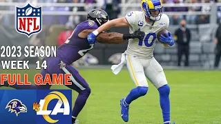 Los Angeles Rams vs Baltimore Ravens Week 14 FULL GAME 12/10/23 | NFL Highlights Today
