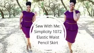 Sew With Me : Simplicity 1072 Pencil Skirt