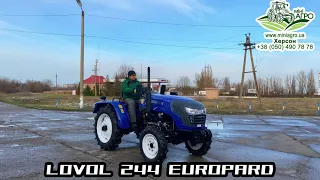 Трактор LOVOL 244 EUROPARD / ЛОВОЛ 244 ЕВРОПАРД - КАКАЯ ЦЕНА ЗА СОВРЕМЕННЫЙ ДИЗАЙН ?!