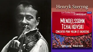 Tchaikovsky: Violin Concerto in D major, Op. 35 - Henryk Szeryng, RCO, Bernard Haitink. Rec. 1976