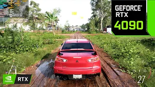 Forza Horizon 5 : RTX 4090 24GB + i9 13900K ( 4K Maximum Settings RTX ON / DLSS ON )