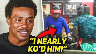 Errol Spence HURTS Terence Crawford In Sparring.. (FOOTAGE)