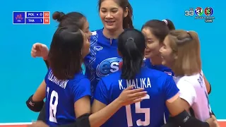 [แต้มสวยๆ]  Thailand v Poland — 2018 Volleyball Nations League