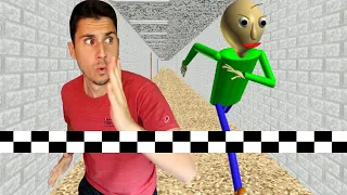 Can I Beat Baldi In a Race?! | Baldi's Basics