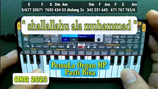 Pemula Dijamin Bisa | Tutorial SHOLALLAHU ALA MUHAMMAD Organ Hp