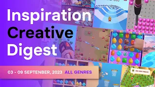 Freshest trends in mobile game ads (3 - 9 September, 2023 | All Games)