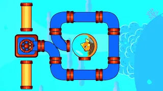 Save The Fish - New Level Pull The Pin Save Fish Game Pull The Pin Android Game - Mobile Game