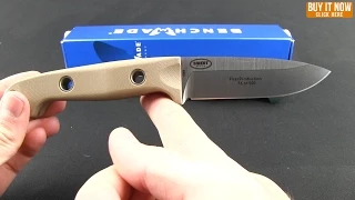 Benchmade 162 Bushcrafter Fixed Blade Knife Overview