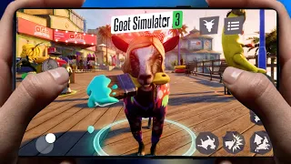 Goat Simulator 3 Mobile Gameplay & Review | (Android/iOS) New Launch