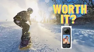 Insta360 One X3 Snowboarding Review