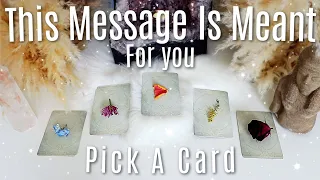 A Deep Transformative Message • Meant For You (PICK A CARD)