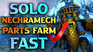 How To Farm Necramech Voidrig Or Bonewidow Parts - How To Get A Necramech FAST #tennocreate