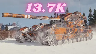 FV215b (183) 13.7K Damage 8 Kills   World of Tanks #WOT Tank Game