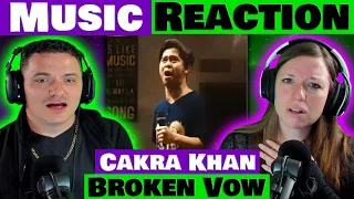 Cakra Khan - Broken Vow POWERFUL Lara Fabian Cover REACTION! @CakraKhanChannel