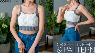 How to Crochet a Bralette | Pattern & Tutorial DIY